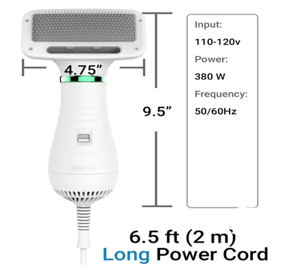 Oppay PetGroom Pro: Secador y Cepillo 2 en 1